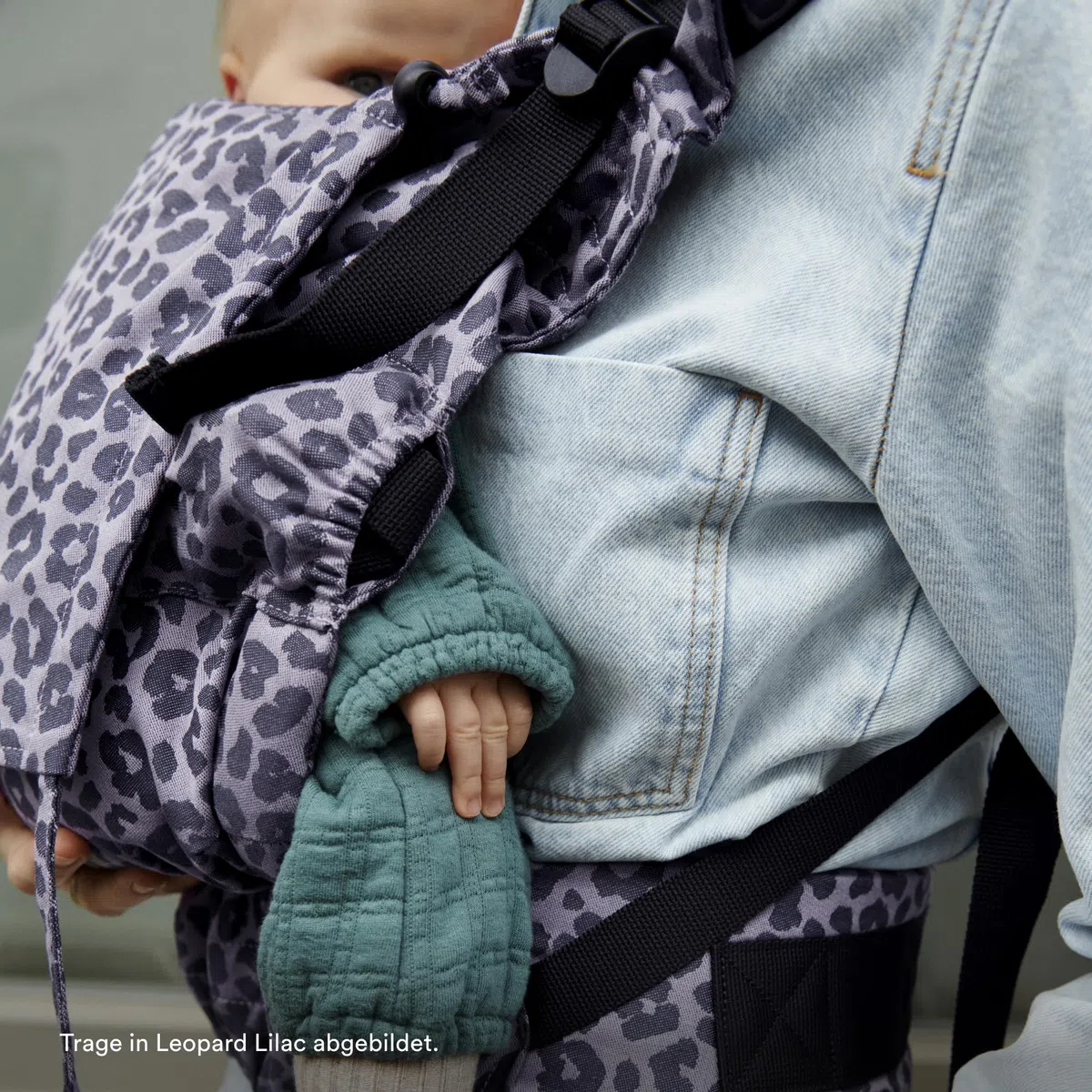 Stokke Limas Babytrage Flex Floral Beige OCS Full Buckle Babytrage Drei Trageoptionen 4-20 kg