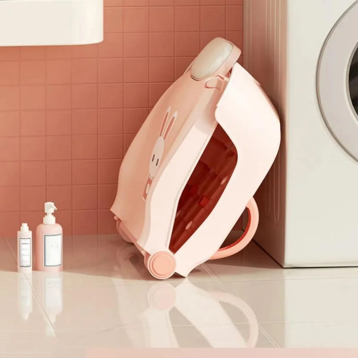 Faltbarer Shampoostuhl für Babys Verstellbarer, Tragbarer Und Leichter | Faltbarer Kinder Kopfhaarspüler Salon Stuhl Haarwäsche für Mädchen und 0-10 Jahre für Zuhause Badezimmer Dusch