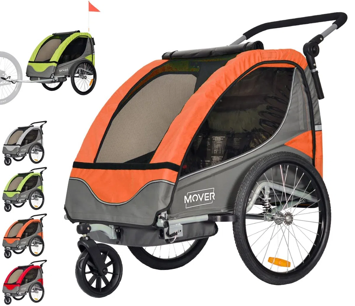 PAPILIOSHOP Mover Kinderwagen, 1 oder 2 Kinder