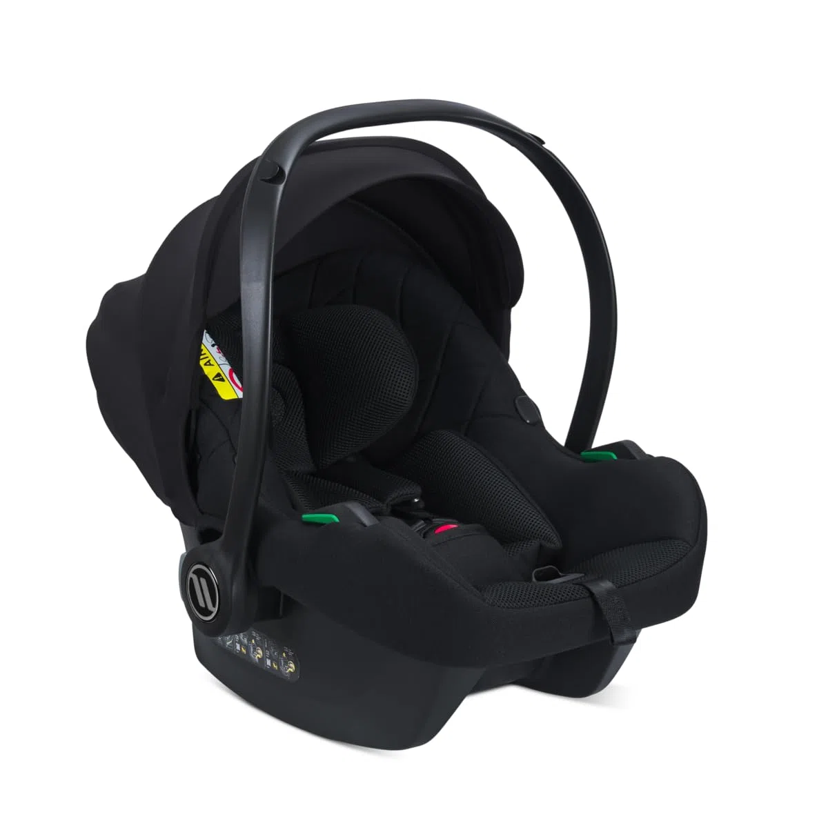 Avionaut Cosmo AirFlow – Babyschale 0–13 kg, 40–87 cm, i-Size, Autositz ab Geburt, leicht & sicher, für Isofix-Basis geeignet (Black)