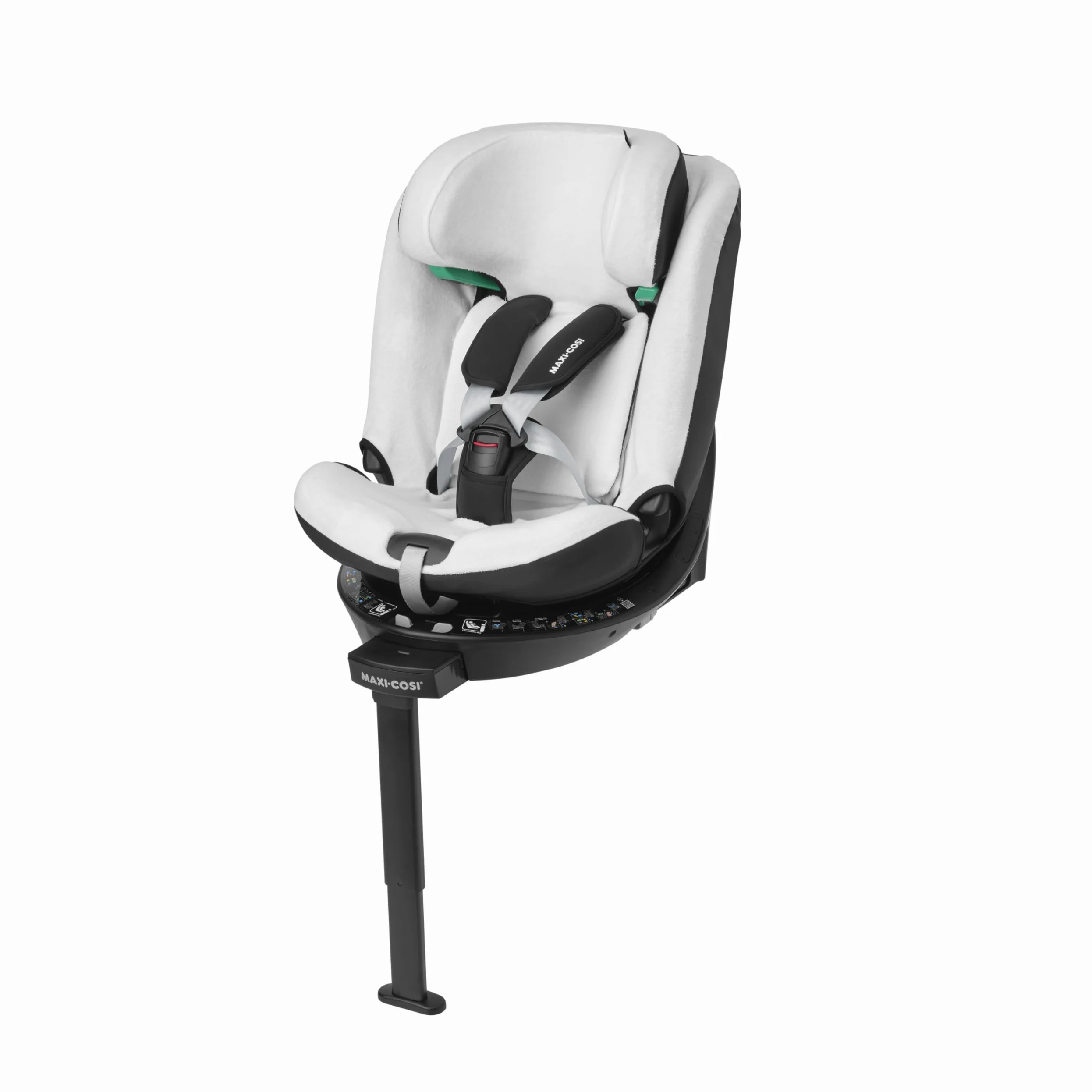 Maxi-Cosi Autositzbezug aus Bio-Baumwolle für Emerald 360 S, Babyschalenbezug, Natural White