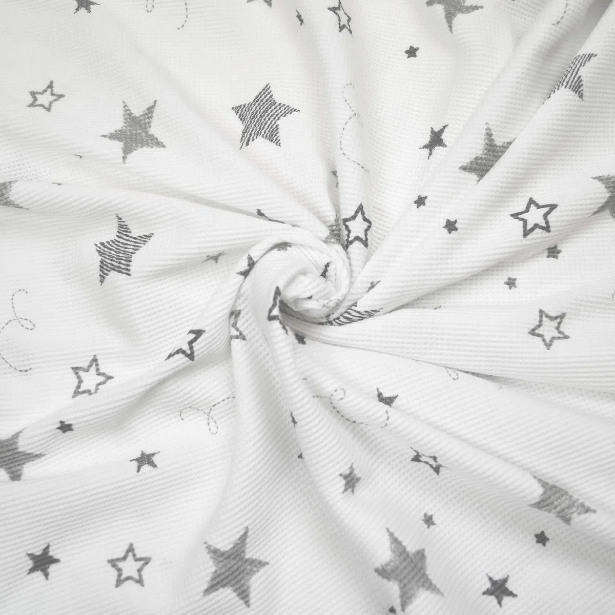 American Baby Company 30 x 40 Pulgadas, Suave 100% algodón Natural, Manta térmica/Waffle, súper Estrellas, Suave y Transpirable, para niños y niñas