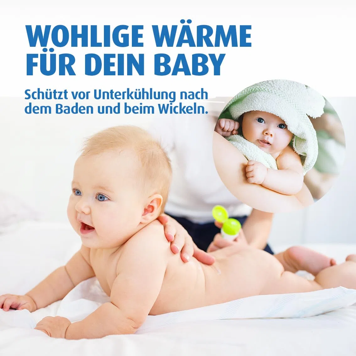 reer Wickeltischstrahler FeelWell, Heizstrahler zur Wandmontage, 2 Heizstufen, Timer, geprüft nach Medizinstandard