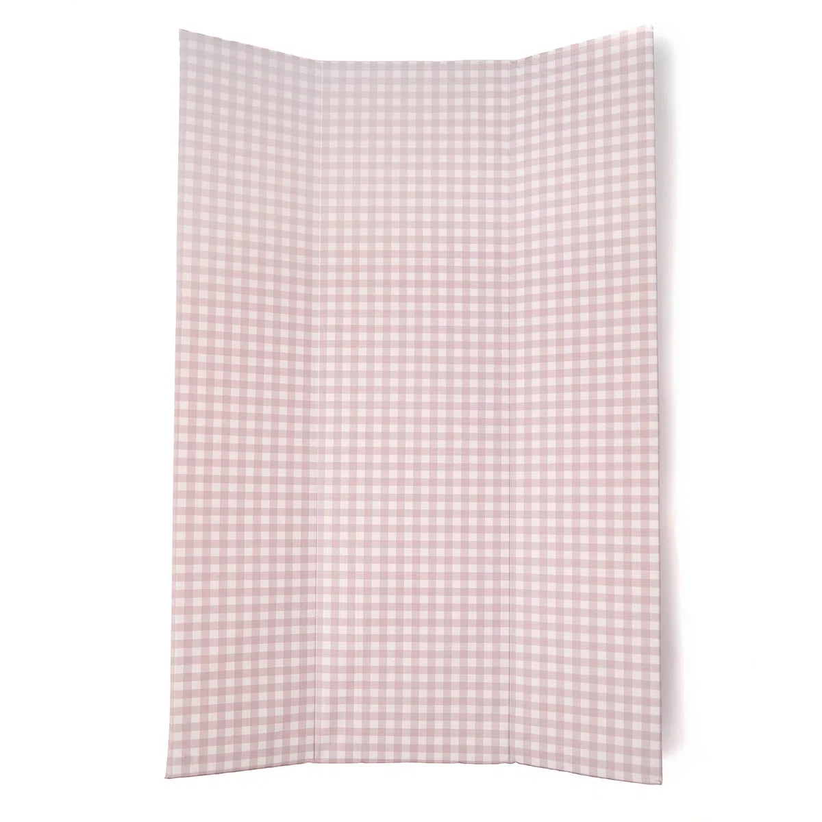 Clair de Lune Wickelunterlage mit Keilabsatz, Gingham-Muster, 69 x 44 cm