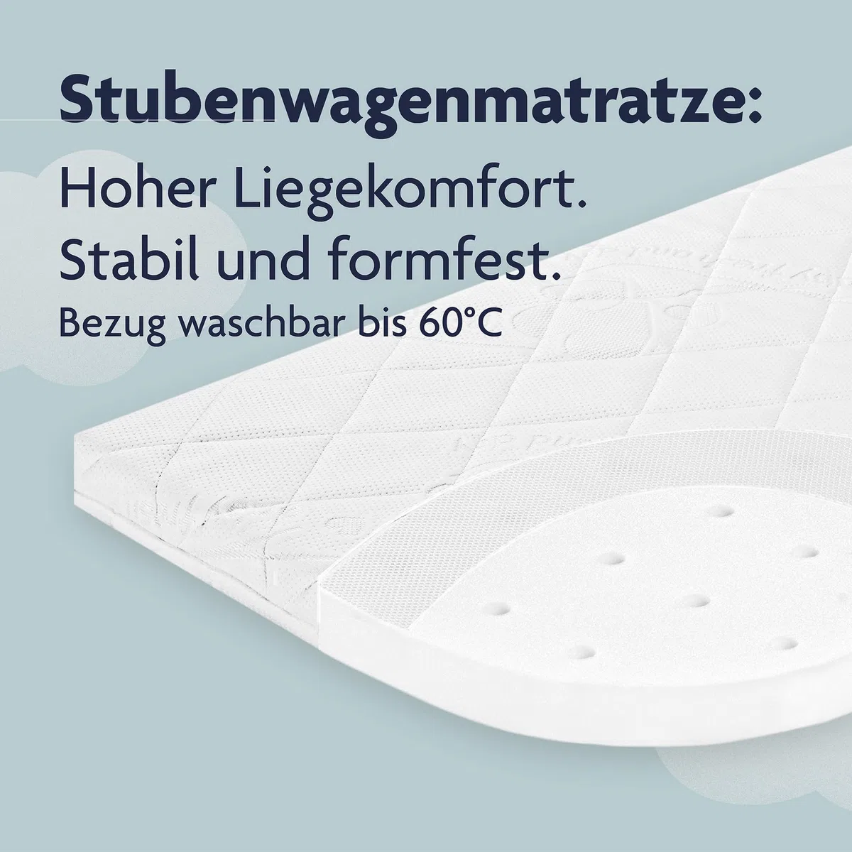 Julius Zöllner Beistellbettmatratzen-Set Traumfänger Air 89x51 cm, 4-teilig