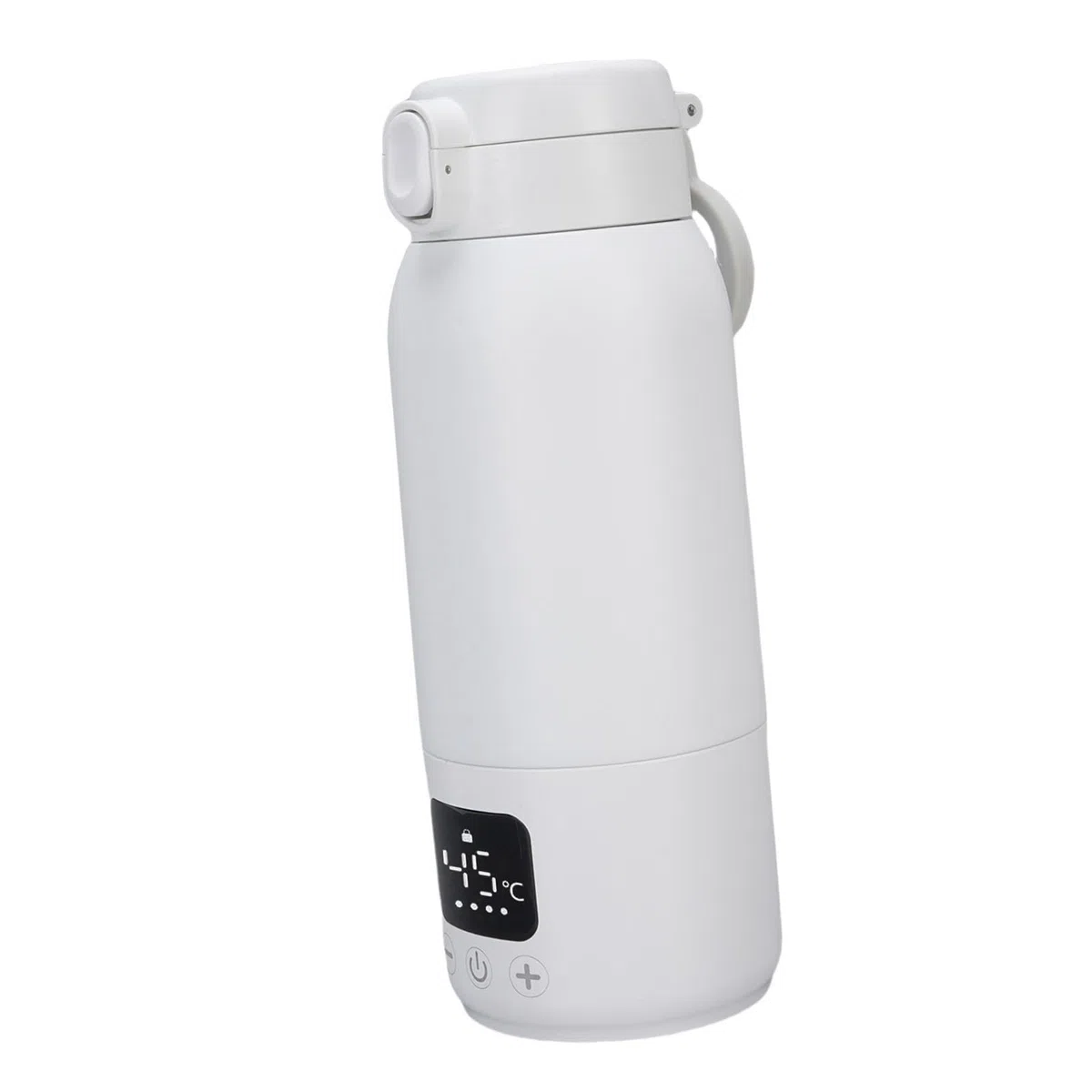 SIXRUN Portable Milk Warmer 500mL – Fast Electric Bottle Warmer for Breast Milk & Water, Stainless Steel 316L Heating Plate, 100W Quick Heating, Compact Travel Design