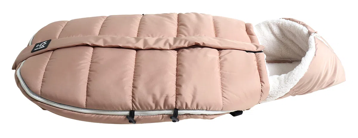 KAISER 65665311 MILA Thermo-Fußsack, sand/creme