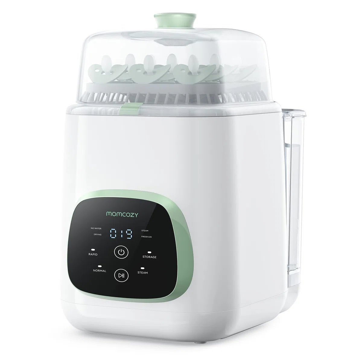 Momcozy KleanPal Pro Babyflaschenwascher, Sterilisator & Trockner – All-in-One Reinigungsmaschine für Flaschen, Pumpenteile & Baby Essentials – Zeitsparende & mühelose Pflege