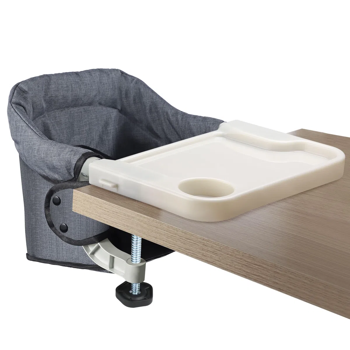 Toogel Hochstuhl mit abnehmbarem Tablett für Babys und Kleinkinder von 6-36 Monaten, tragbarer und faltbarer Hochstuhl für Zuhause und Reisen, Babyfütterungsstuhl mit Aufbewahrungstasche