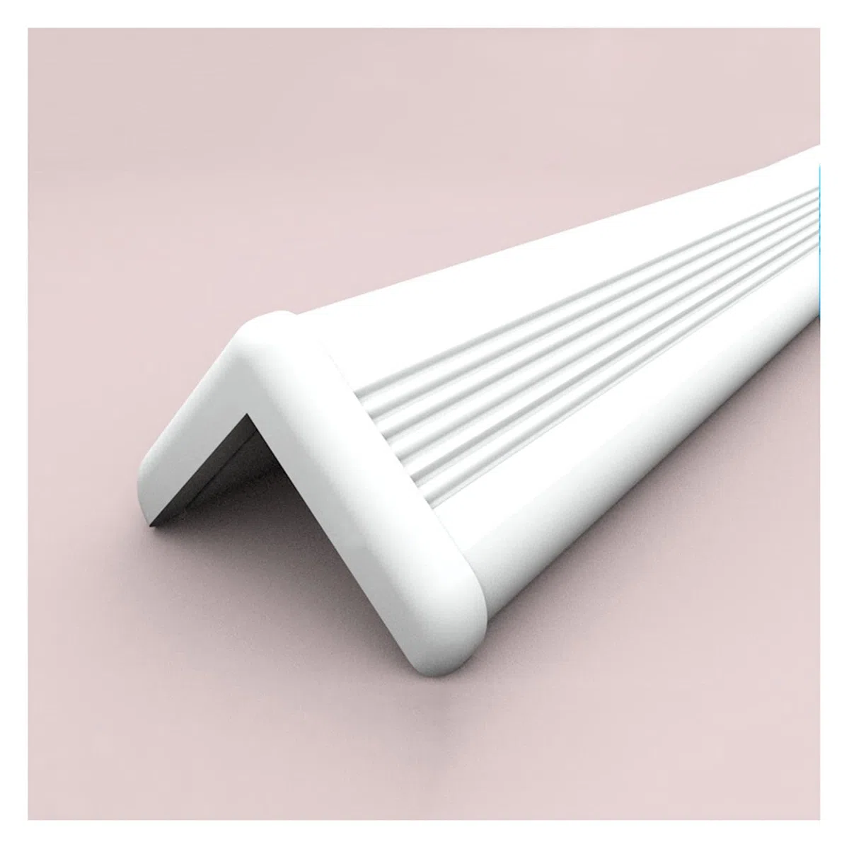 Tischeckenschutz für Babys, Eckschutzecken selbstklebend für Tische, Schreibtische, Arbeitsplatten und Wände,White-8m