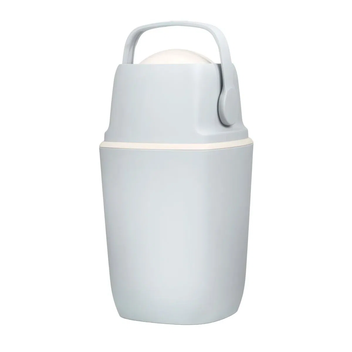 (air)well bin Windeleimer Geruchsdicht – Windelmülleimer mit Geruchsstopp-System, Einhändige Bedienung, Kapazität bis zu 22 Windeln, Hygienischer Wickeleimer für Badezimmer & Babyzimmer (Grey)