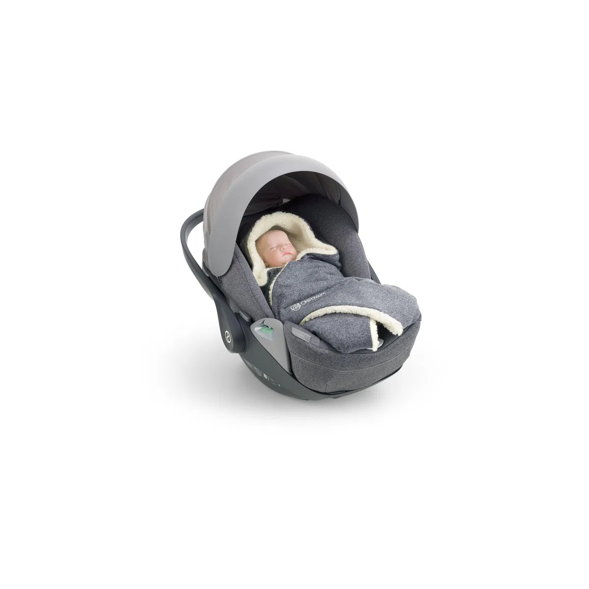 Oh!Possum Einschlagdecke Koala X-Large & Windel Blaubaer I Kuschelige Babydecke aus hochwertiger Schurwolle I Wärmende Wickeldecke für Neugeborene Kleinkinder I für Autositz, Kinderwagen & Zuhause