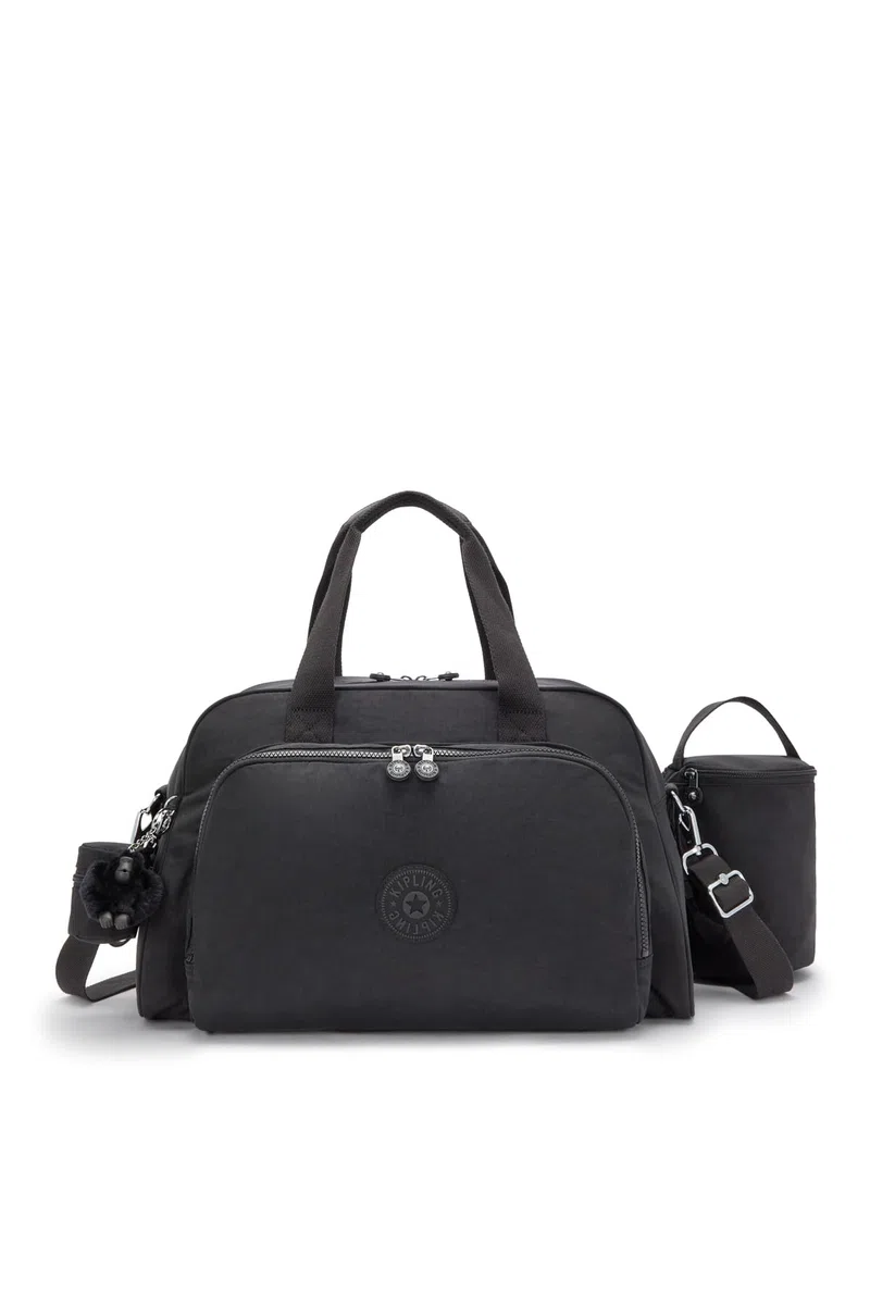 Kipling Camama Große Babytasche, Black Noir (Schwarz)