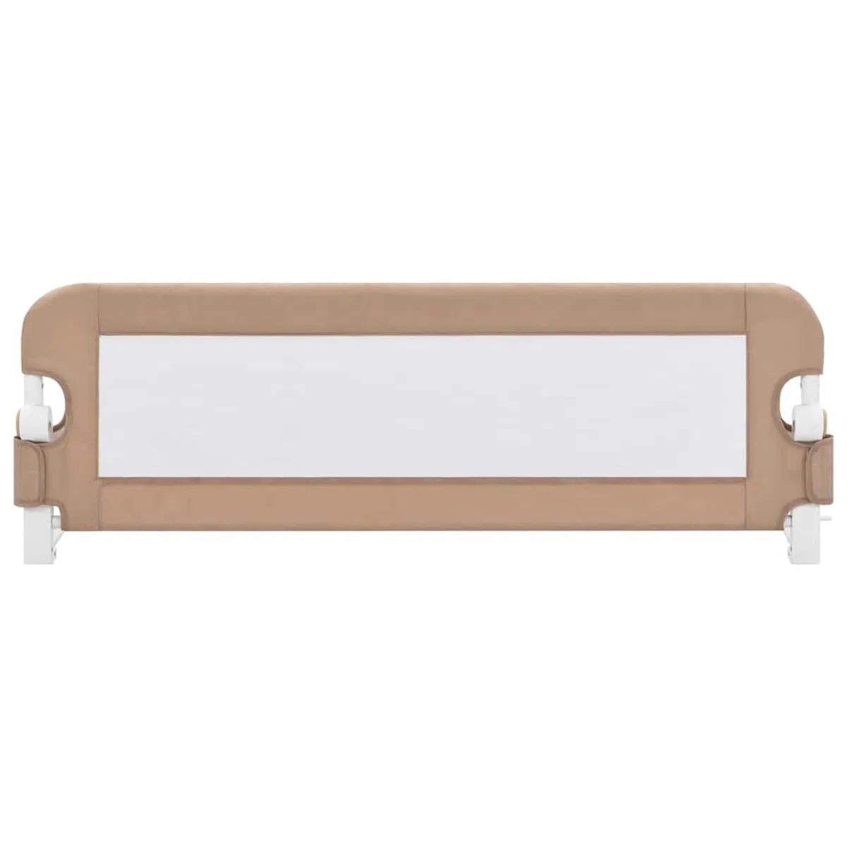 Gecheer Bettlaken 60 x 120 cm, Spannbettlaken für Babys, 60 x 120 cm, Barriere für Kinderbett, Taupe, 120 x 42 cm, Polyester