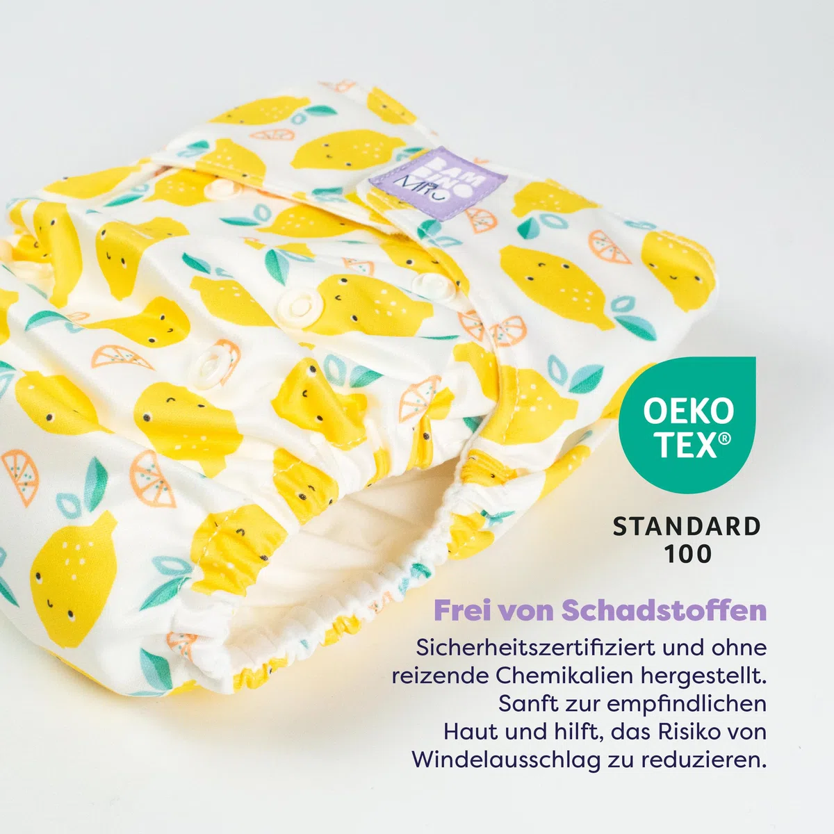 Bambino Mio 5er-Pack Miosolo Classic All-in-One Stoffwindel waschbare Windeln Einheitsgröße verstellbare Druckknöpfe saugfähig wiederverwendbare Babywindeln