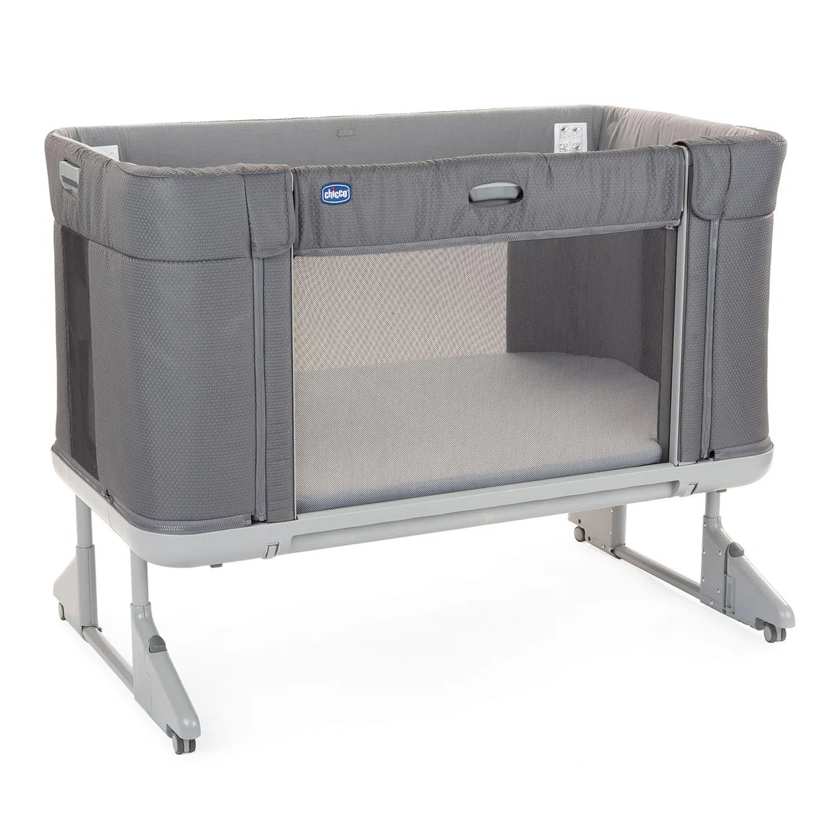 Chicco Next2Me Forever 3-in-1 Babybett für Neugeborene bis 4 Jahre, verstellbare Höhe, inklusive Matratze