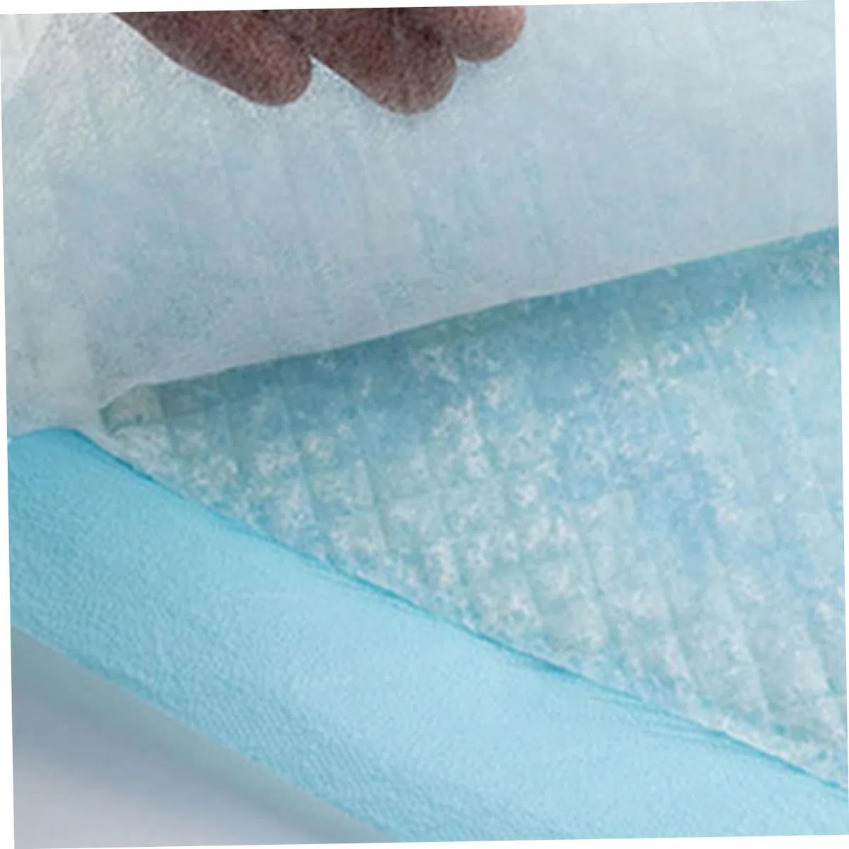 Gatuida Einweg Wickelunterlagen mit Auslaufsicherem Design 100 Stück für Babys als Tragbare Wickelauflage und Absorbierendem Vliesstoff für Zuhause und Unterwegs