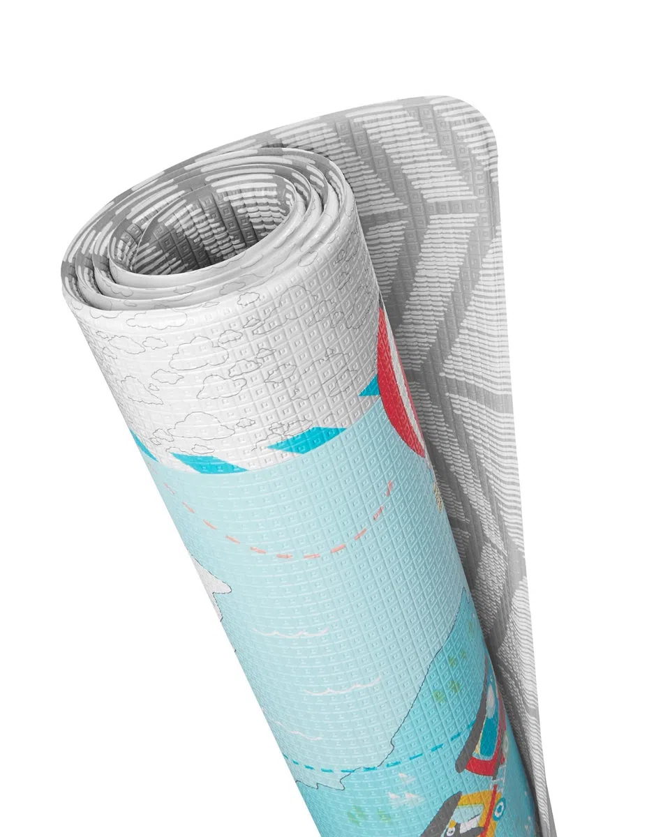 Skip Hop 243103 Spielmatte, wendbar, für Reisende, mehrfarbig