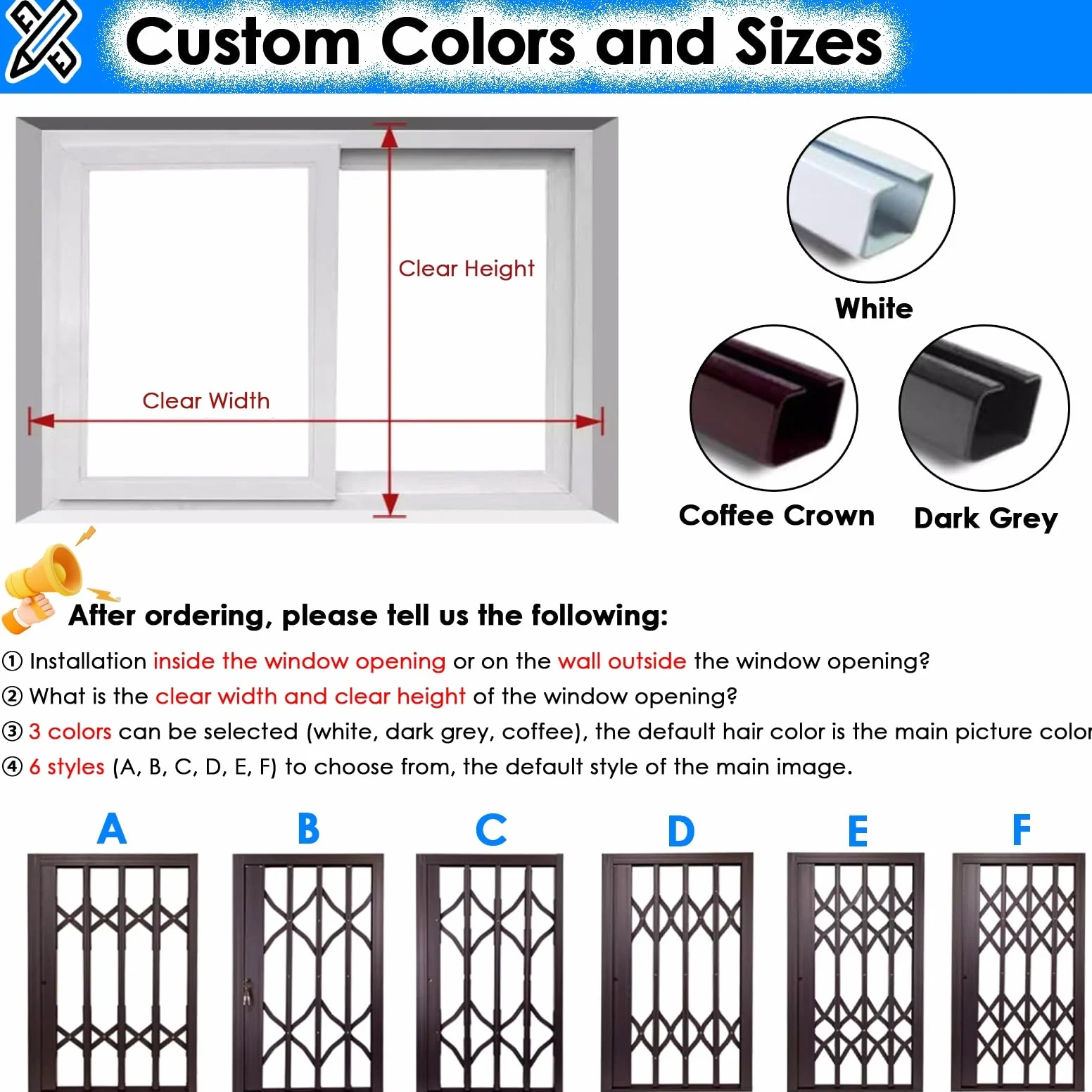PEYNIR Fenstergitter Einbruchschutz Haustürschutz für Hunde/Kinder, Abschließbar Aluminium Einbruchschutz, Falt-Schiebe- Sicherheits-Fensterzaun, 50–230 cm, individuelle Höhe(Dark Grey,W170 x H220cm)