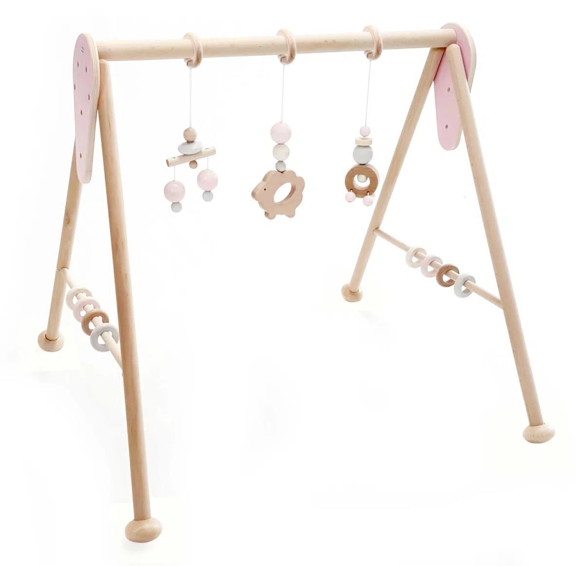 Spielbogen "Schaf natur rosa"