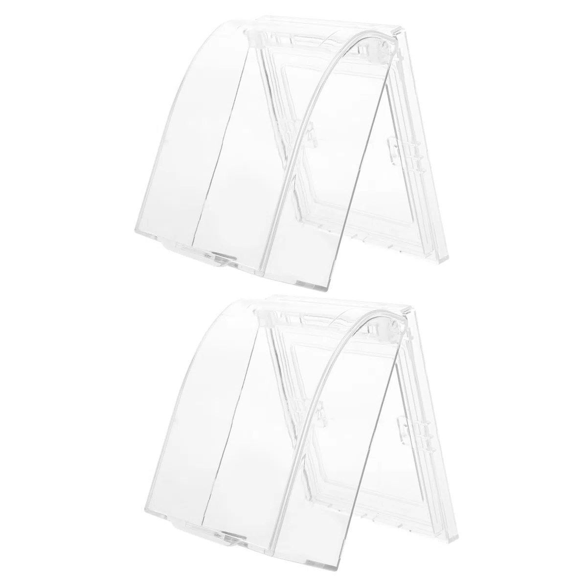 WOONEKY 10stücke Babyproof Steckdosenschutz Transparente Sicherheitsabdeckung Für Elektrische Steckdosen Kindersichere Wandsteckdosenabdeckung Installieren Schutz Vor Elektrischem Zugang