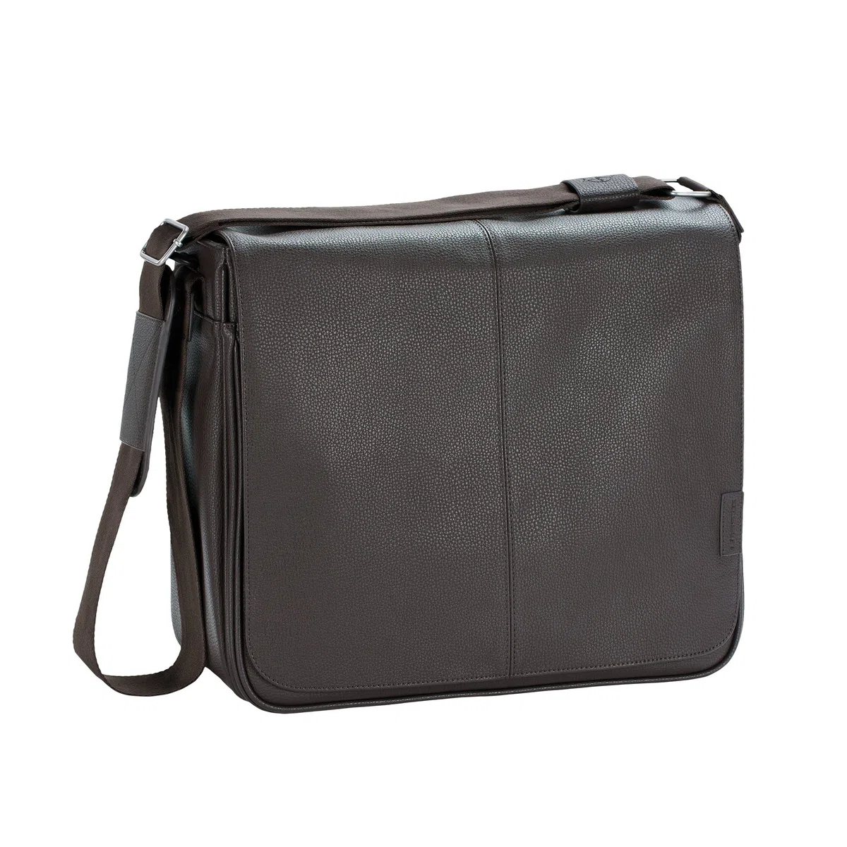 LÄSSIG Baby Wickeltasche Stylische Umhängetasche Papa Männer inkl. Wickelzubehör Arbeitstasche/Tender Toby Bag braun