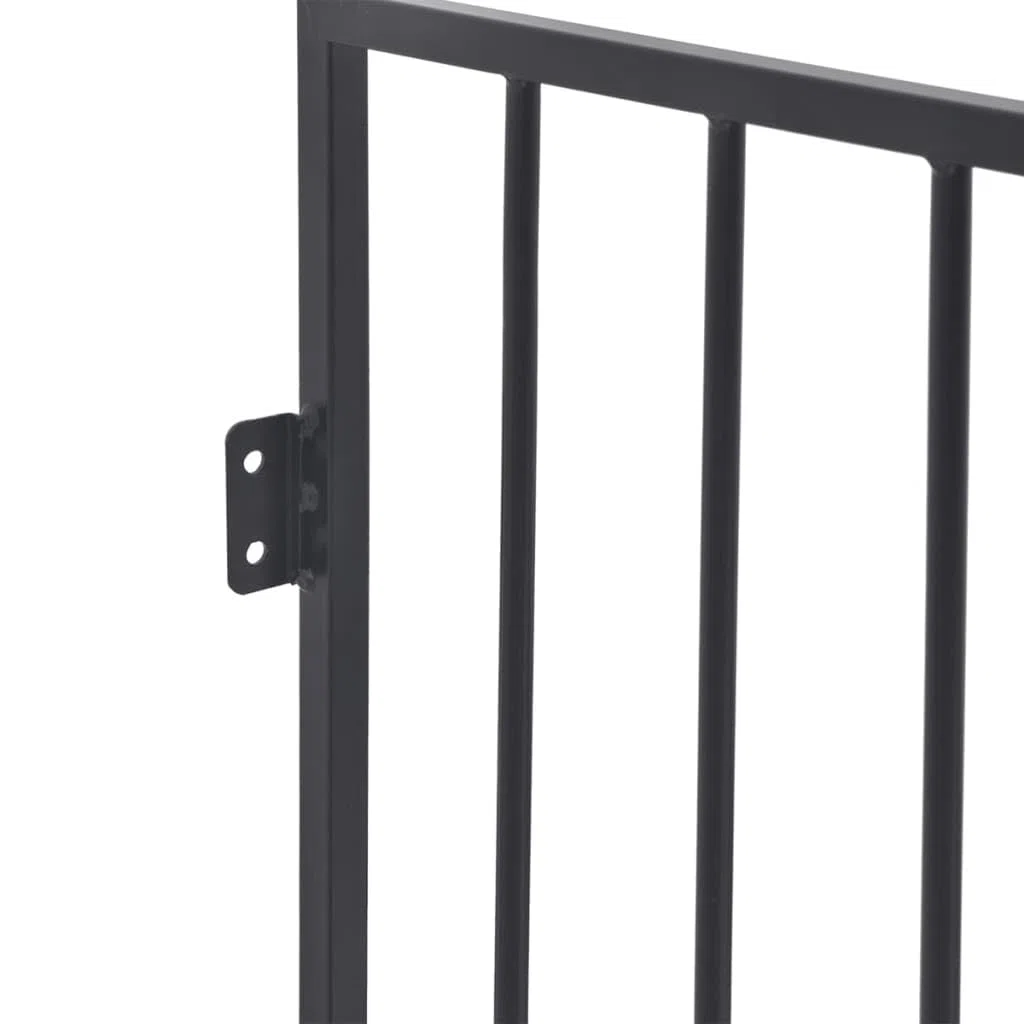 Funkenschutzgitter für Kamine Grills Holzöfen, Stahl Kaminschutzgitter, Kaminblende, Kaminschutz, Einfache Montage, Schwarz, 123 x 123 x 76 cm