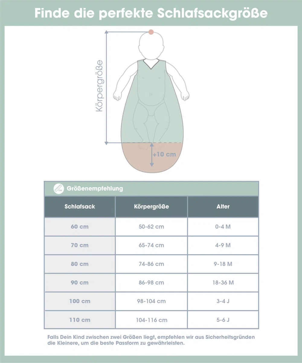 emma & noah Baby Schlafsack 0.5 TOG, Leinen Schlafsack für den Sommer, 100% Leinen, OEKO-TEX Zertifiziert, Atmungsaktiv und Leicht, Strampelsack für Neugeborene