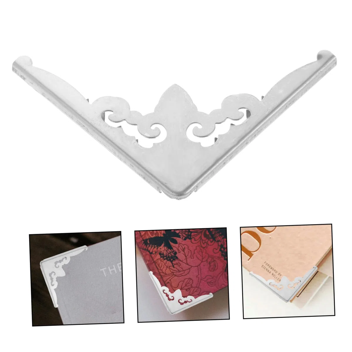 DOITOOL 5 Sätze Eckenschutz Für Möbel Babysichere Eckenschützer Für Fotoalben Eckenschutz Für Scrapbooks Für Seiten Wiederverwendbarer Für Bücher 10 Stück * 5