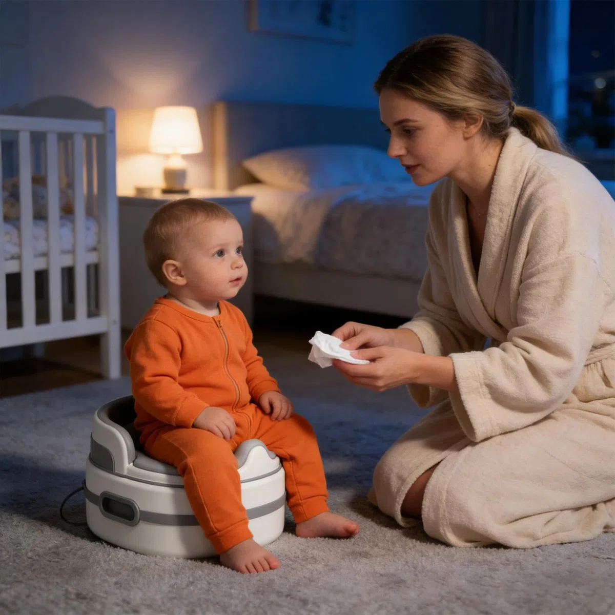Tragbares Kinder Töpfchen Bequemer Ergonomisch Geformter Sitz | Mobiler Kindertoilettensitz Für Kinder Und Mädchen Auf Reisen Beim Camping Outdoor Und Indoor Sowie Park Und Ausflüge