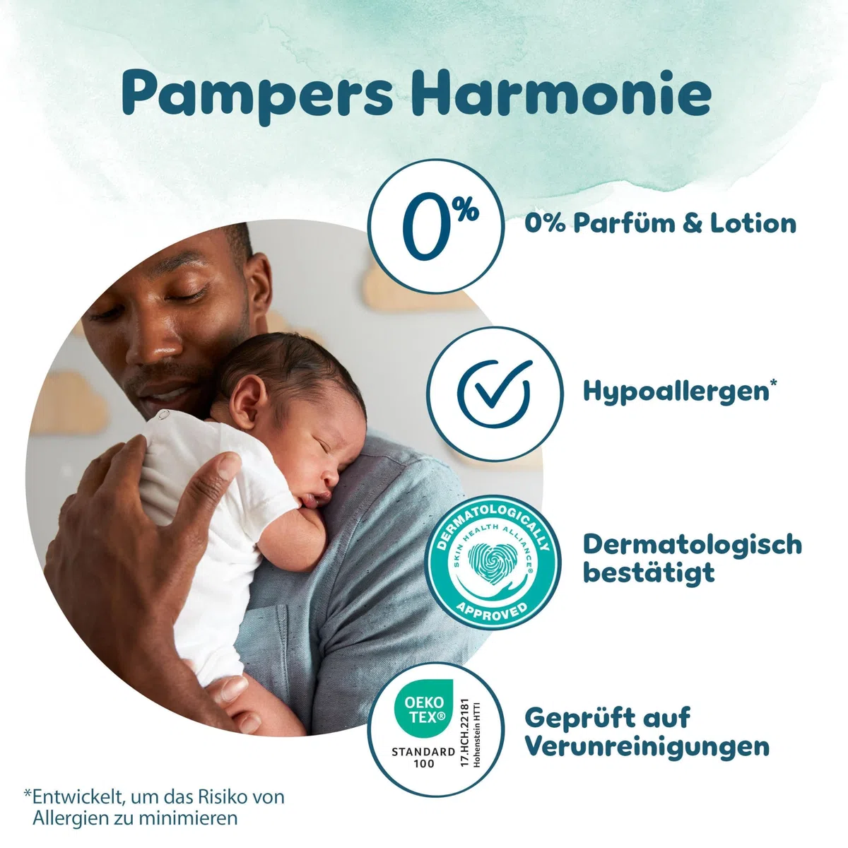Pampers Harmonie Windeln Größe 3 186 Stück 6-10kg sanfter Hautschutz