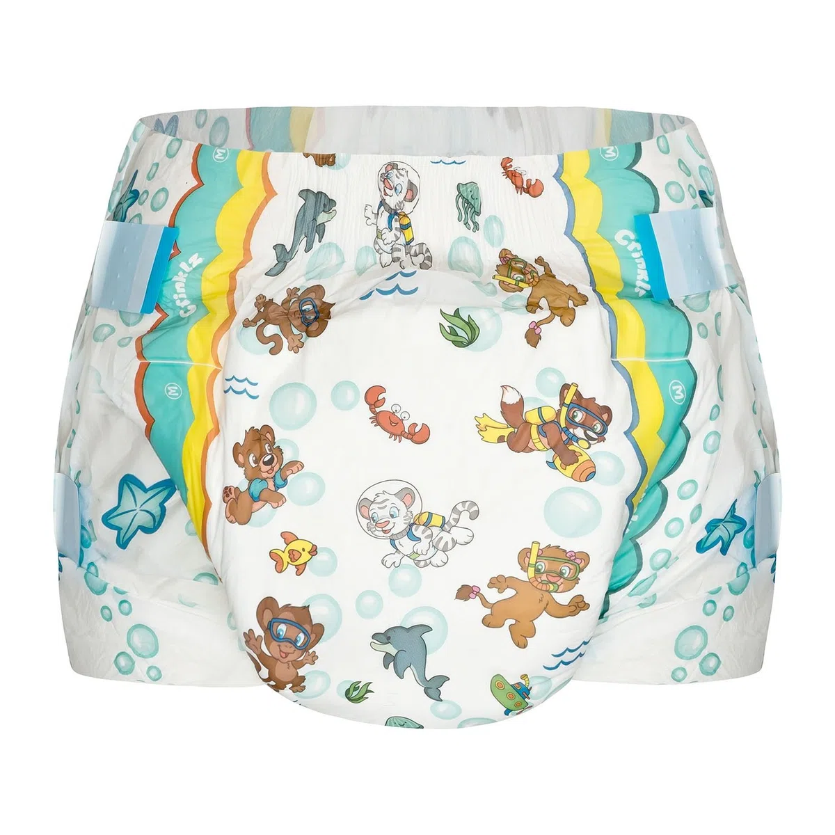CRINKLZ Aquanaut Windeln M 15 Stück