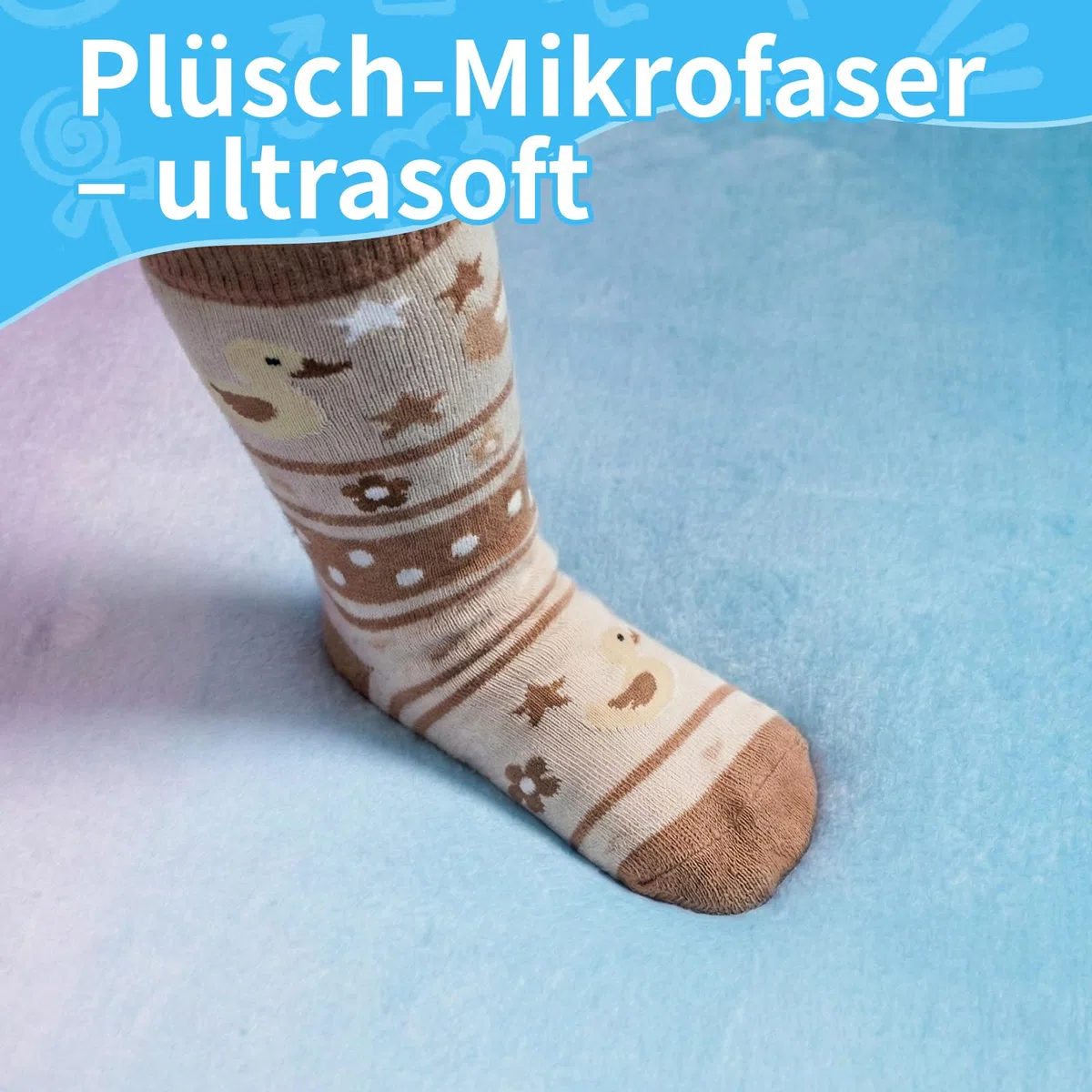 jxgzyy Krabbelmatte Baby 150x200x3 cm, Dicker Memory-Schaum Mit Rutschfestem Rücken, Superweicher Künstlicher Samt Spielmatte Baby für Den Boden, Bunte Teppich Kinderzimmer In Regenbogenfarbe