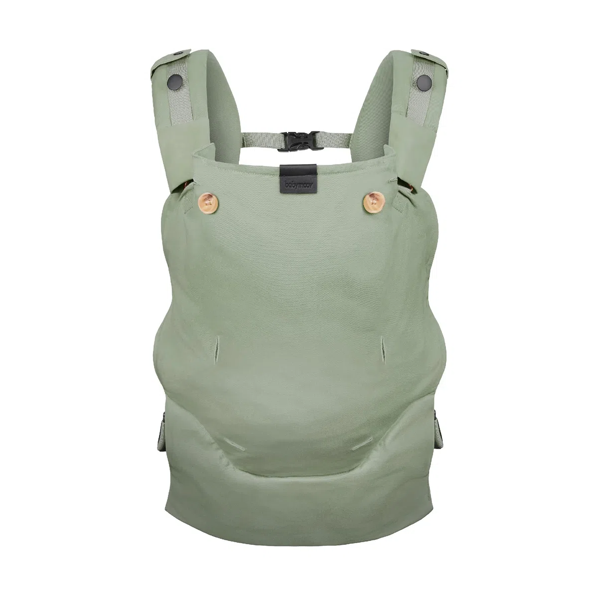 Babymoov Babytrage Moov & Boost Sage green - ergonomisch, für Babys und Kleinkinder, bis 20 kg