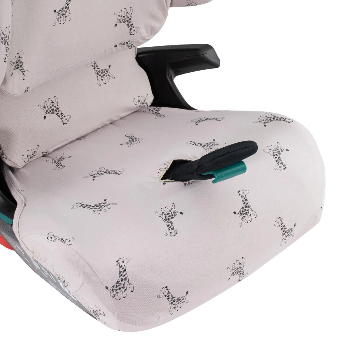 JYOKO KIDS Schutzhülle kompatibel mit Romer Kidfix (Romer Kidfix I-SIZE, Giraffe)
