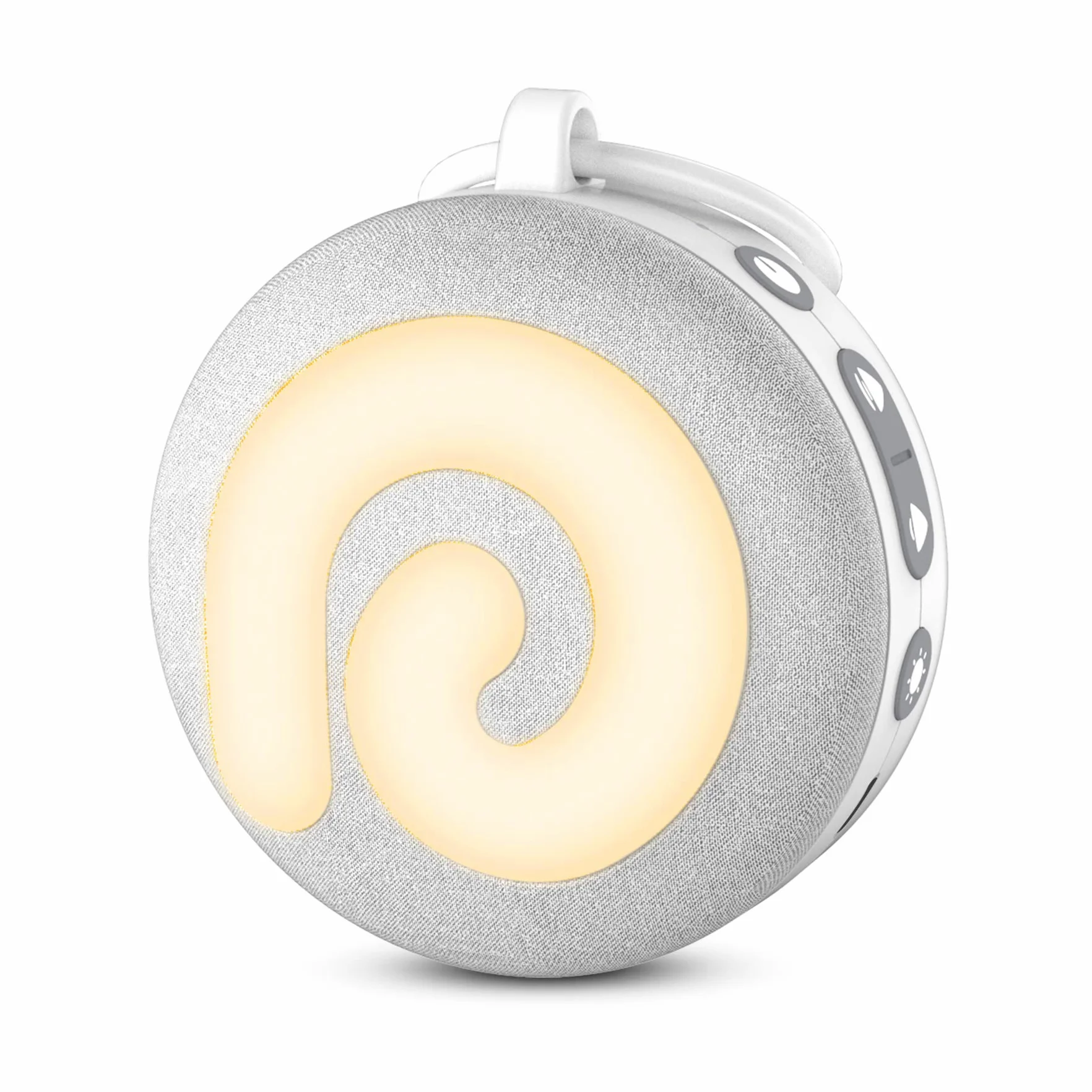 Dreamegg White Noise Machine Baby - D11 Einschlafhilfe Baby Weißes Rauschen Sound Machine mit 21 Musik-Stofftier und Licht, Einschlafhilfe USB Wiederaufladbar Schlafhilfe für Kinder