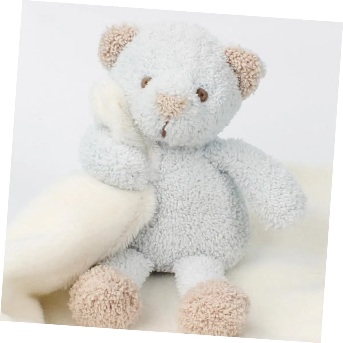 Cabilock 3stücke Pacifying Doll Niedliches Schmusetuch Für Neugeborene Beruhigende Spielzeugpuppe Aus Hautfreundlichem Material Für Kinderwagen Und Krippen Sorgt Für Und