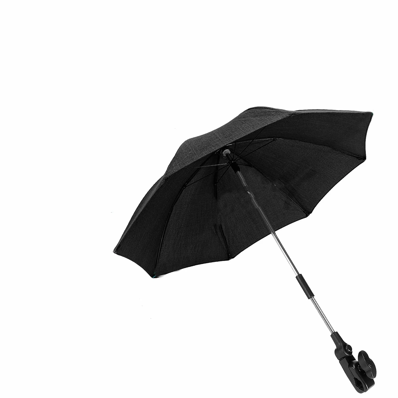 Universal Sonnenschirm für Kinderwagen UV Schutz, UPF50+, Y10 Sonnenschutz Regenschirm für Kinderwagen und Buggy, 71 cm Durchmesser, Universalhalterung für Rund- und Ovalrohre