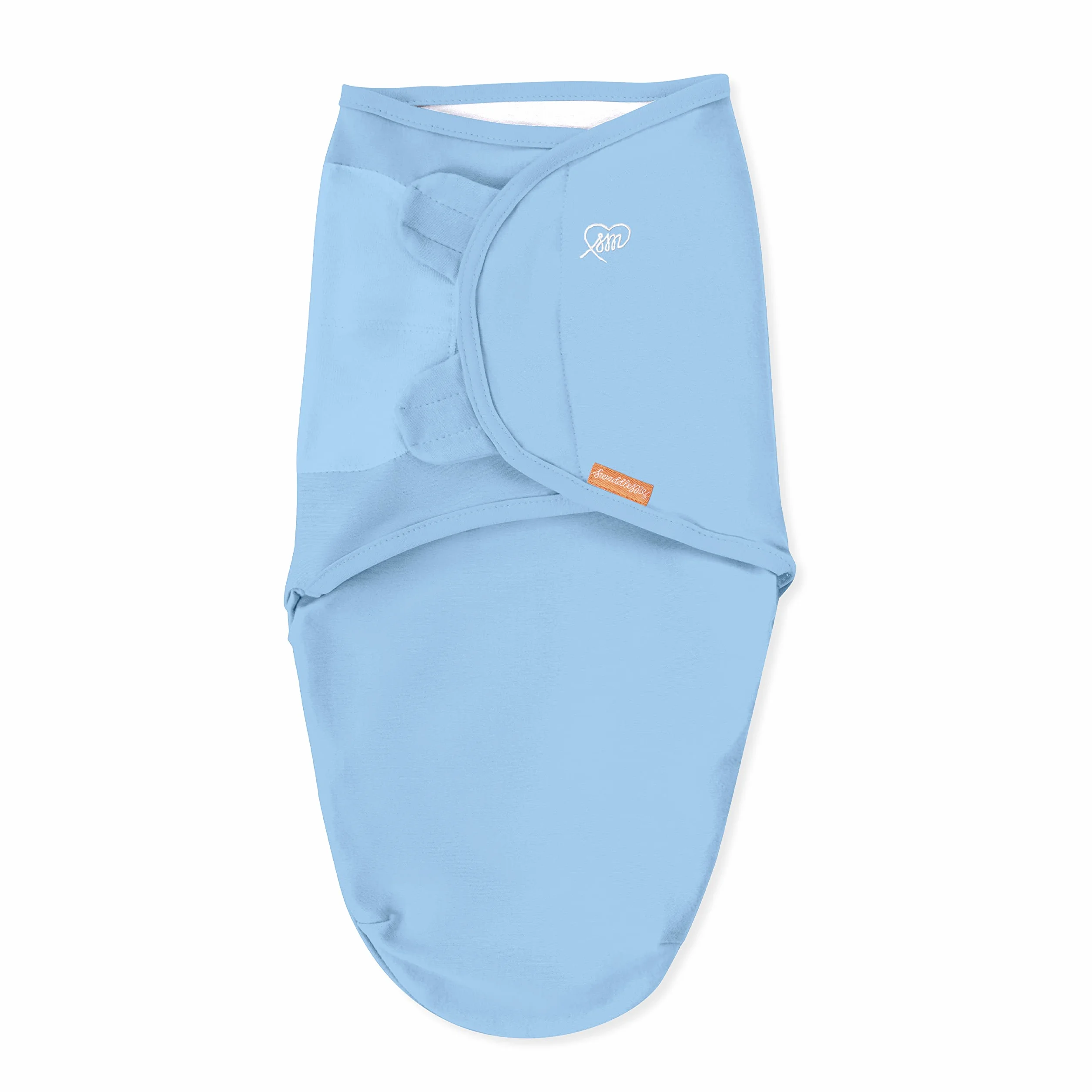 SwaddleMe Easy Change Pucktuch in Größe Small/Medium, für 0-3 Monate, 3-6kg, bis zu 66cm lang, 1-Pack Baby Pucktuch mit Easy Change Reißverschluss
