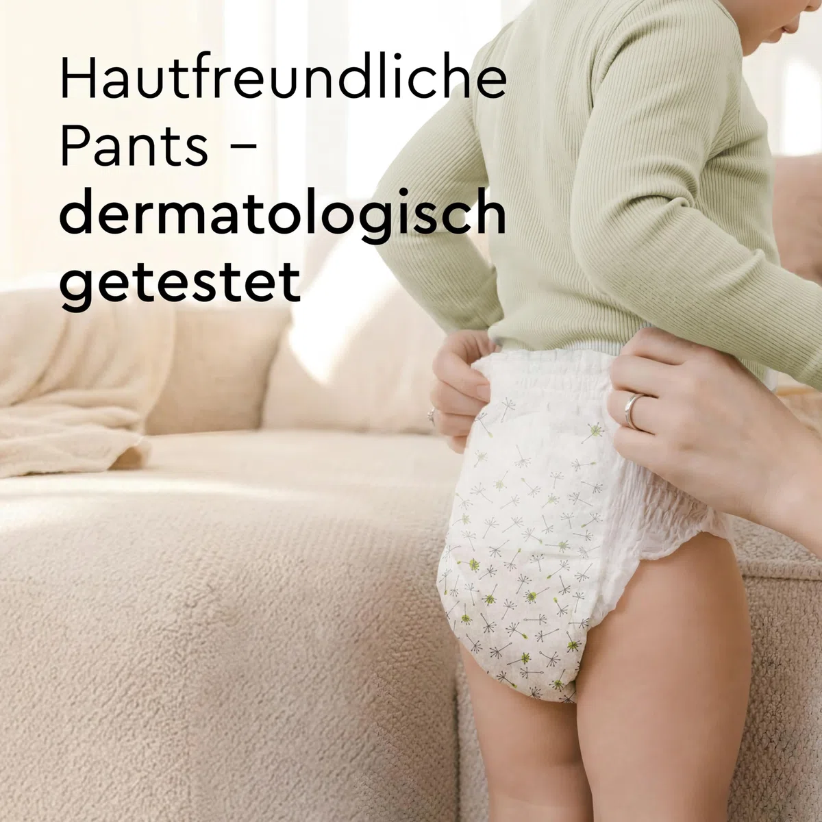 LILLYDOO Baby Windeln Pants Größe 5 (11+ kg) Monatsbox 132 Höschenwindeln Auslaufschutz Hautfreundlich Weich Ohne Lotionen