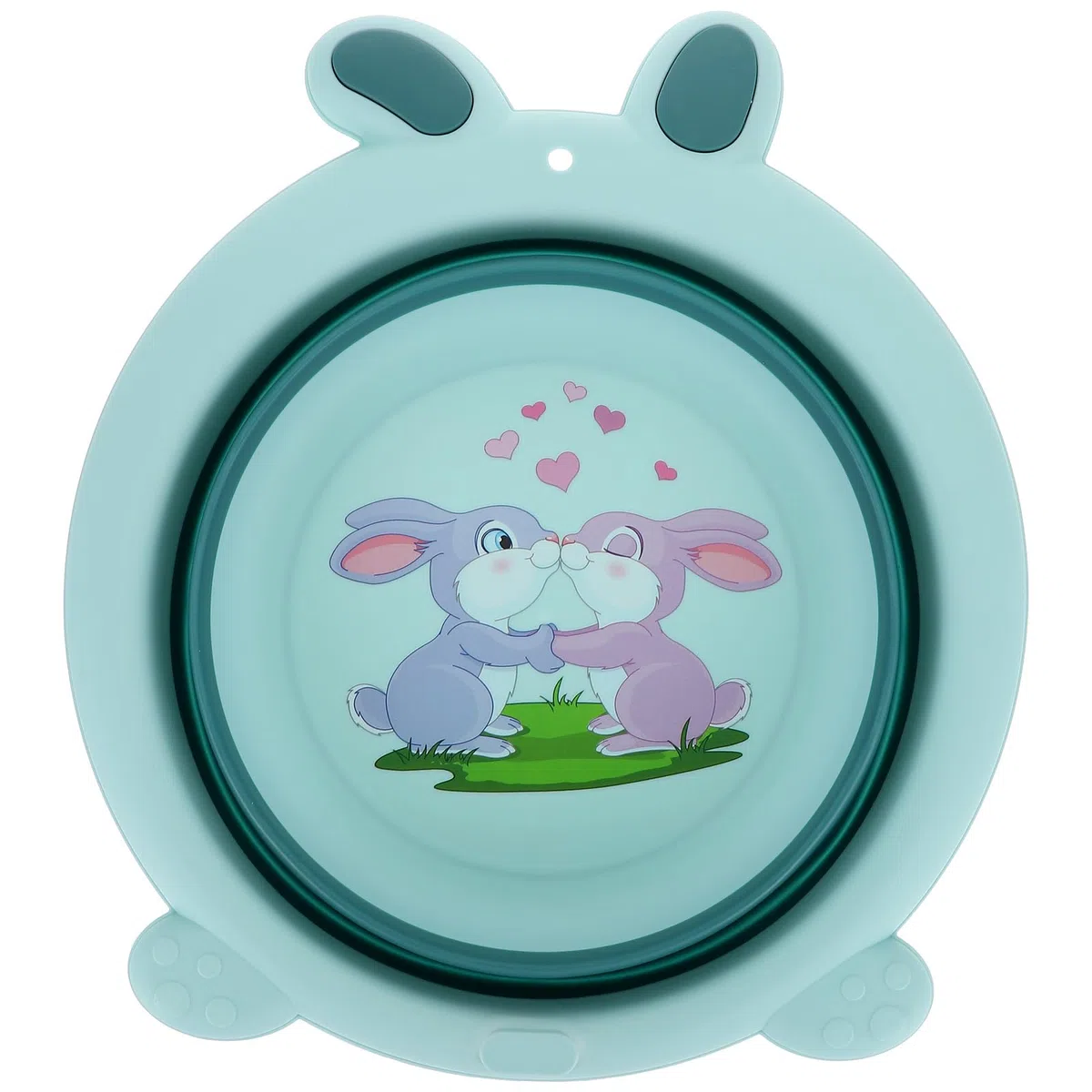 PRETYZOOM Zusammenklappbares Baby Waschbecken Tragbares Fußwaschbecken Kompaktes Babybecken Für Babypflege Und Reisen 13.39X12.20X3.94 Zoll