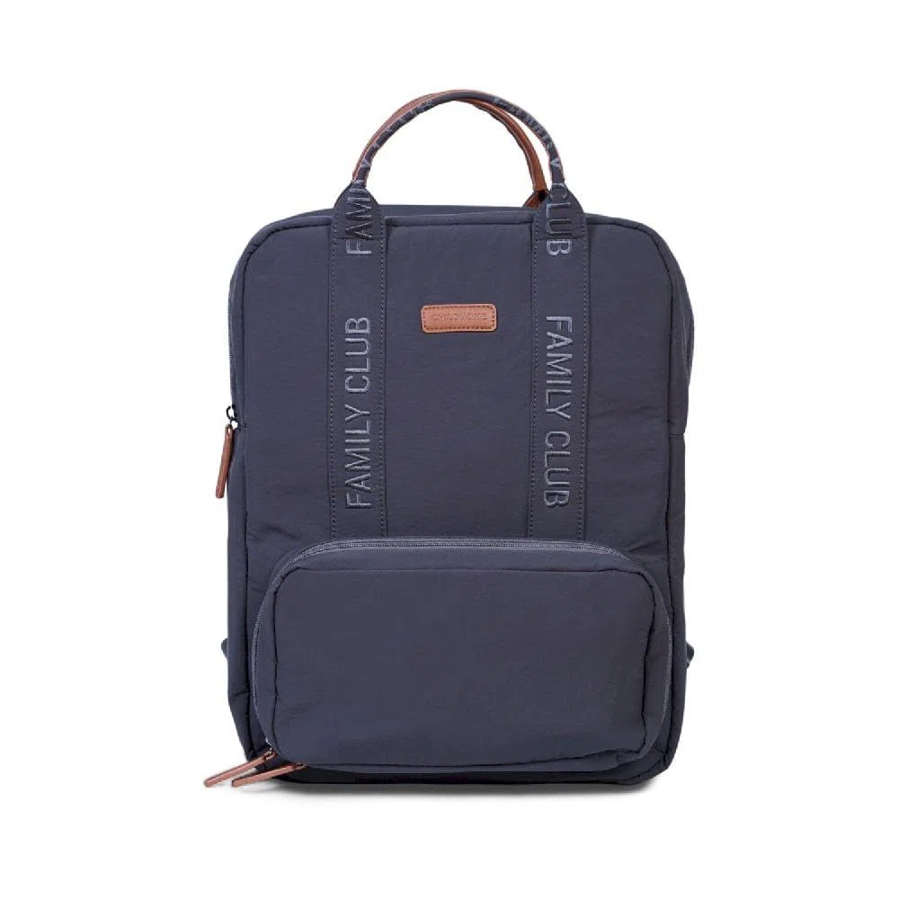 CHILDHOME, Wickelrucksack Family Bag Club, Großes Fassungsvermögen, Multifunktional, 11 Fächer, Isotherm Taschen, Trolley-Koffer Durchgang, Kinderwagenbefestigung, 20,5L, Grau