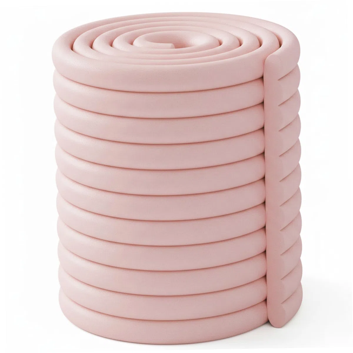 Kanten-Eckenschutz, babysichere Ecken und Kanten, 40, 6 x 200, 9 cm, kollisionssicherer Schaumstoff-Kantenschutz, verdicktes PVC, babysicherer Schutz für Wand, Tisch, Schrank, Kamin, Stil 2
