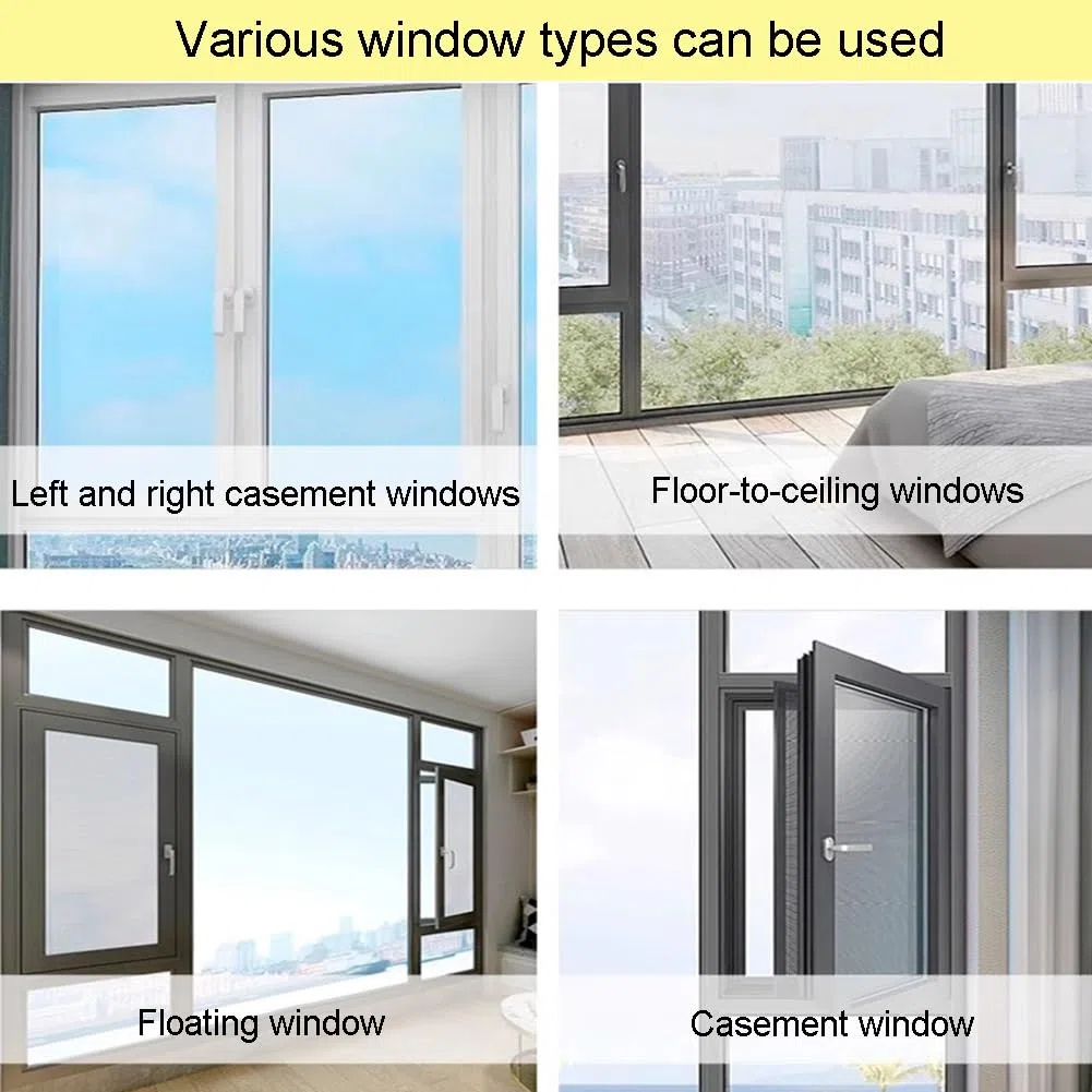 Kindersicherheits-Fenstergitter für die Sicherheit zu Hause, verhindert versehentliches Herunterfallen, verstellbarer Fenstergrill (59,9 x 109,7 cm) – ideal für Kinder und Haustiere