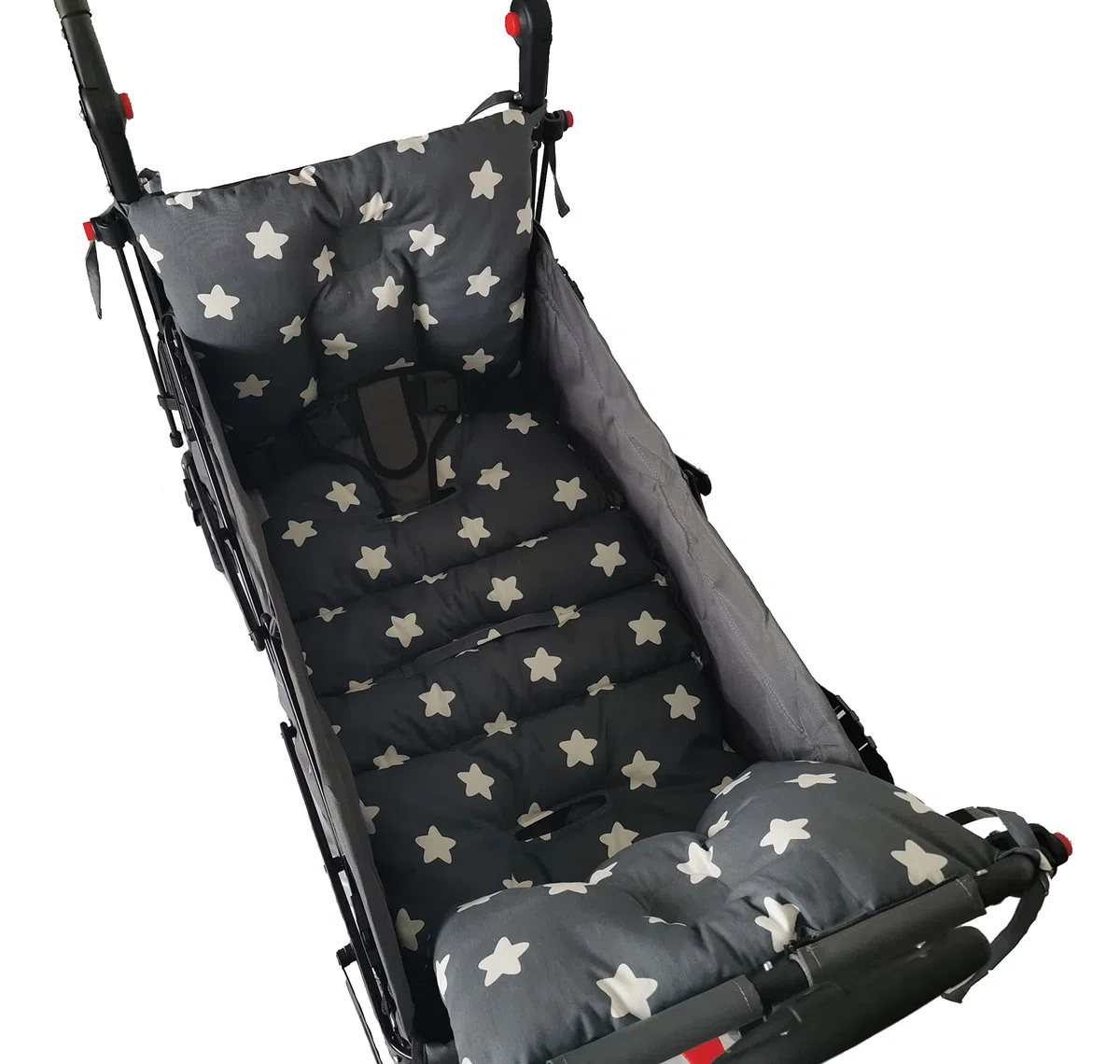Bollerwagenmatte - passend für FUXTEC FX-CT700 und Zertifiziert nach Öko-Tex Standard 100 (Babystandard) (Sitzkissen, Einlage, Matte für Bollerwagen)