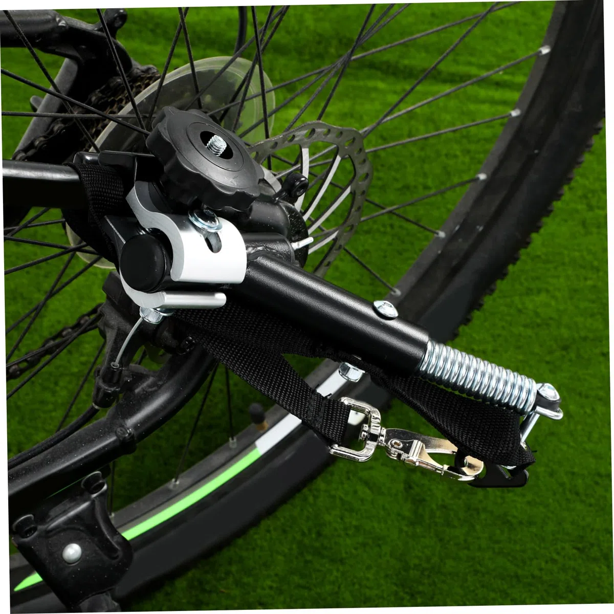 Toyvian Fahrradanhänger Kupplung Ersatz Adapter für Anhänger für E-Bike Universelle Räder aus Aluminiumlegierung Schwarz 1 Satz