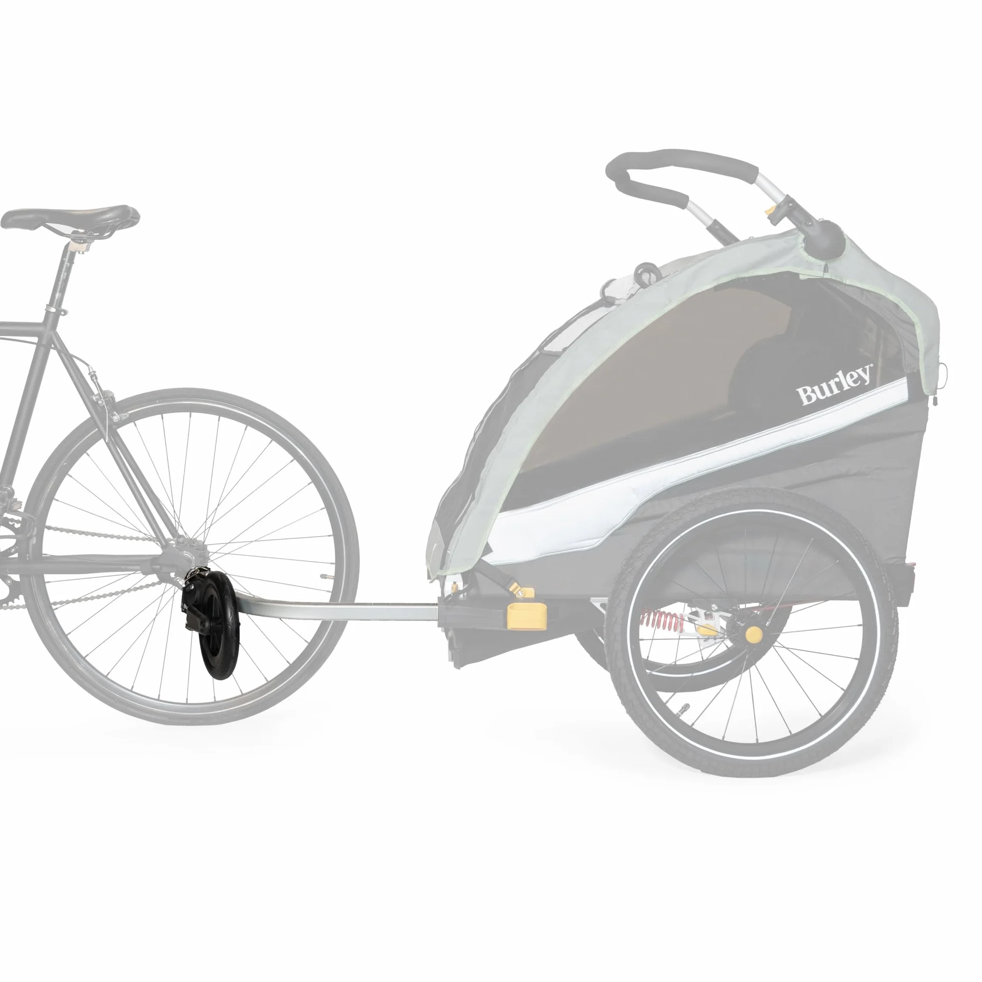 Burley Stroller Kit One Wheel Trailer - Black