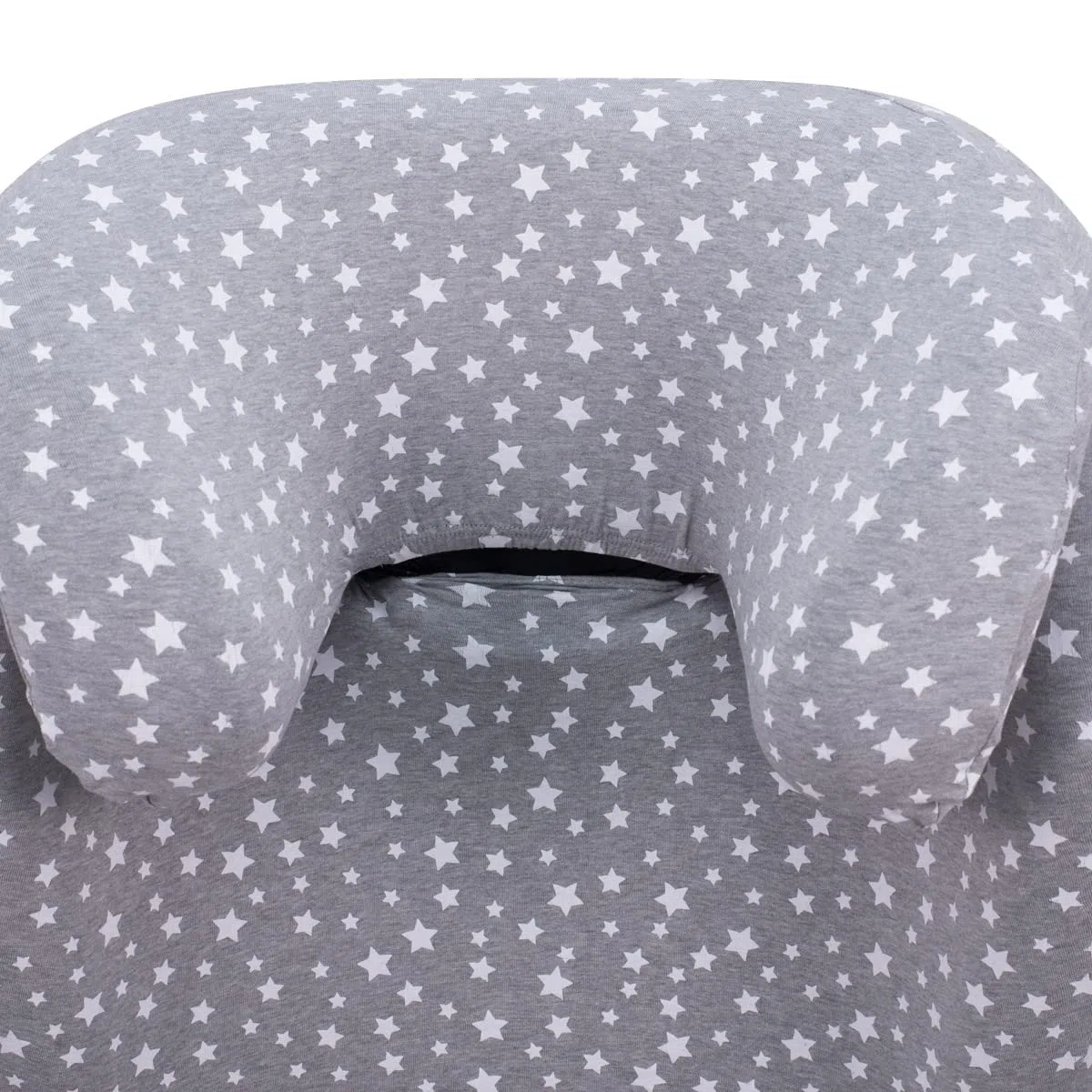 JYOKO Kids Bezug kompatibel mit Römer KIDFIX II XP SICT, kidfix 2 S, Kidfix Z - Line (WHITE Star, OHNE Auge)