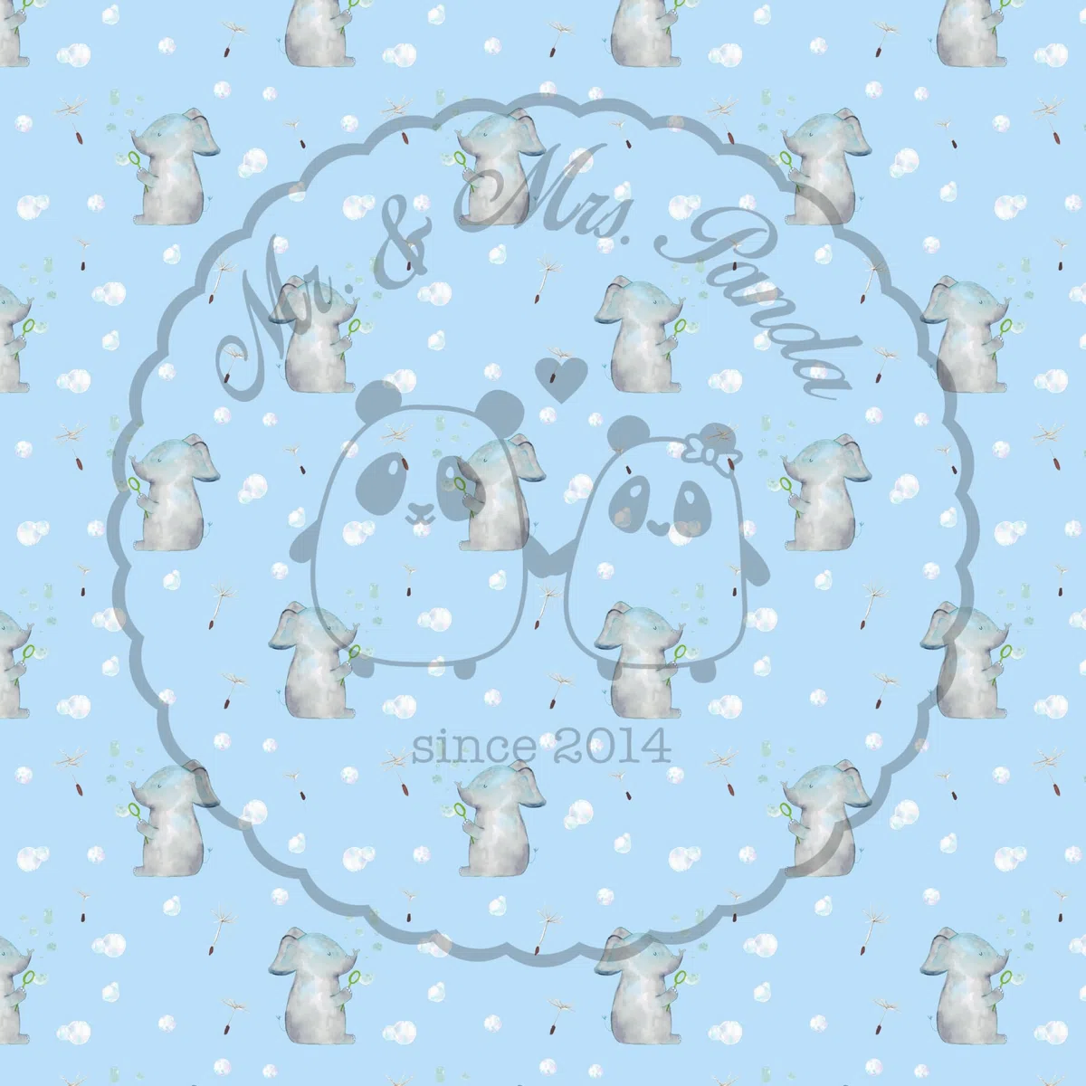 Mr. & Mrs. Panda Couchdecke Elefant Seifenblasen 130 x 155 cm - Geschenk, Elefanten, Heimat, Decke, Tagesdecke, Liebe, Wärmedecke, Liebesspruch, Kuscheldecke, Plaid, Heimdecke, Lustige Sprüche