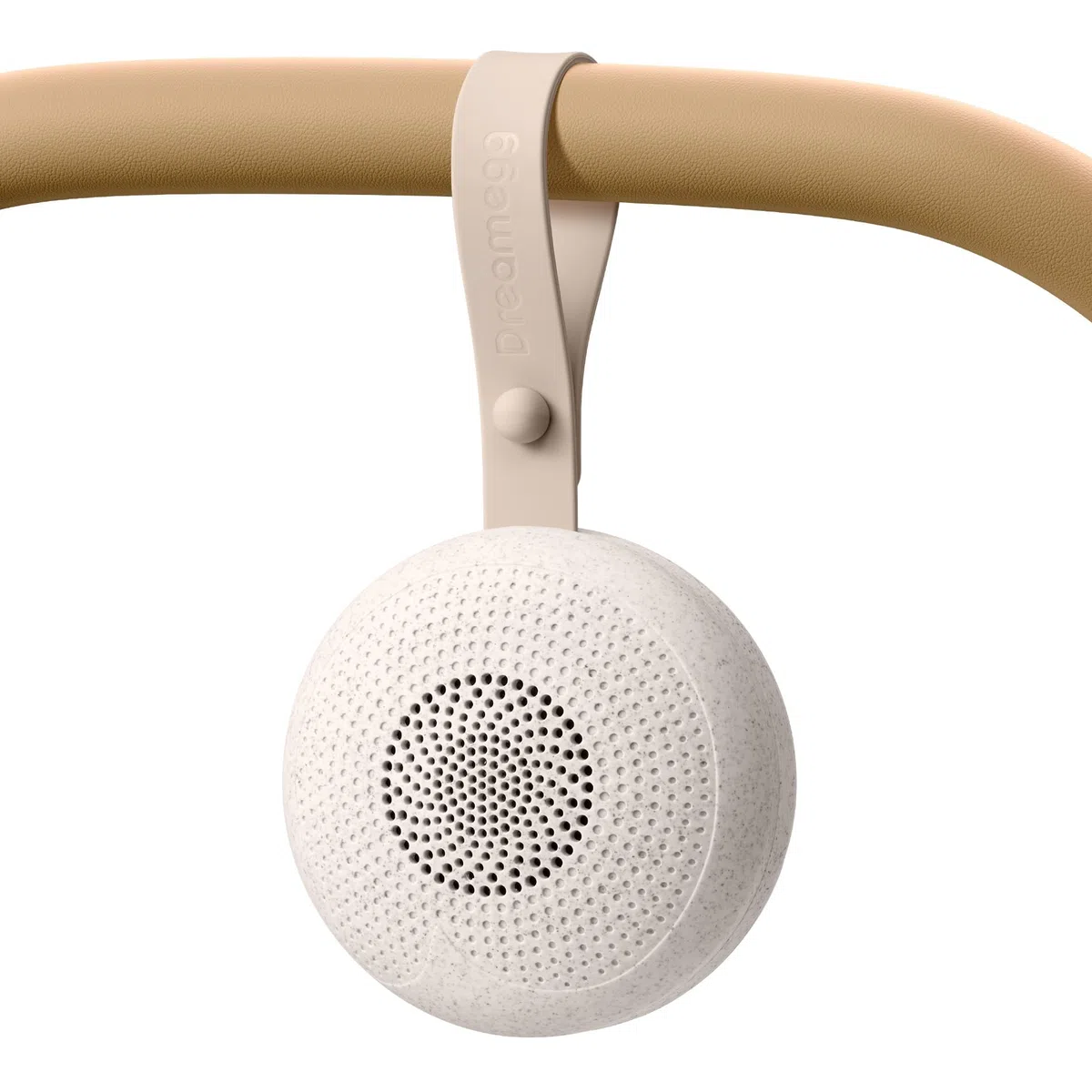 Dreamegg Tragbare White Noise Machine Babys aus Nachhaltigen Materialien, Gerät für Weißes Rauschen mit 21 Beruhigende Klänge, Einschlafhilfe für Babys, 30/60/90 min Timer, 1800mAh, USB, Spieluhren